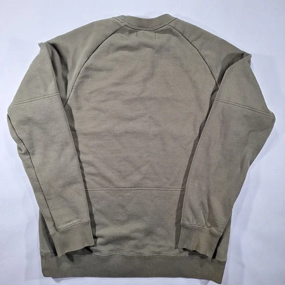 Nike SB Men's XL Everett Sweatshirt Olive Green Long Sleeve Crew Neck Sweater - Picture 4 of 15